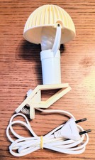 petite lampe champignon Sarlam à pince années 70