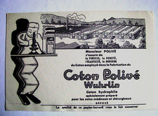 buvard Coton Hydrophile Polivé Wuhrlin Soins médicaux et chirurgicaux BEL ETAT