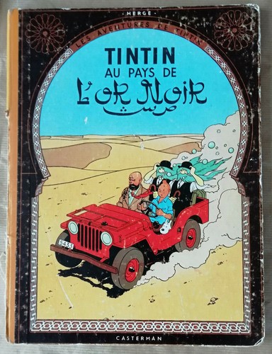 Tintin pays or - au, l'or