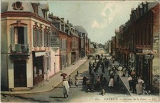 CPA CAYEUX-sur-MER Avenue de