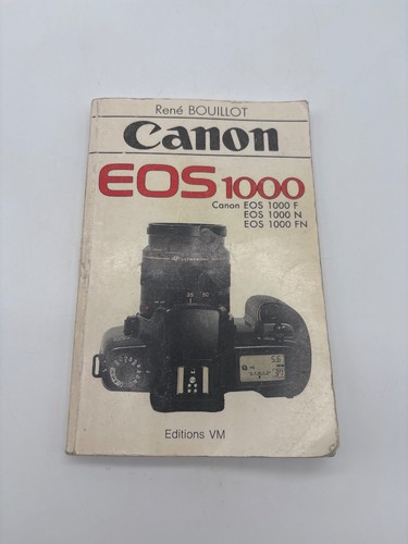 Livre canon eos 1000 - 1000, rené