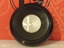 ALFA ROMEO 105 Cache Moyeu Volant Brillant Écusson Argent D'Occasion