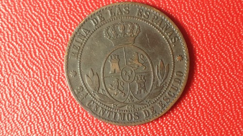 Centimos de escudo 1868 - 1/2,