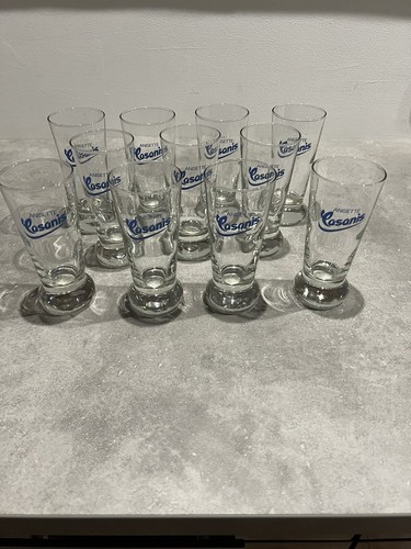 Verres casanis neuf - 11, vintage