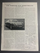 1969 Porsche 911E Sportomatic