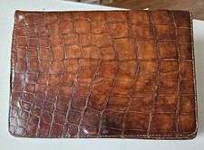 Sac à main vintage en crocodile