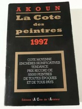 Livre Akoun La cote des peintres 1997