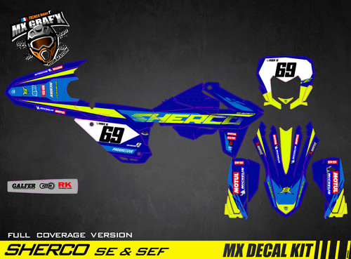 Kit déco moto - kit,