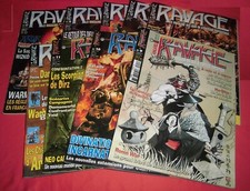 Lot de 9 Magazines Ravage [9 ->17 2002/03] Warhammer 40000 Stratégie JDR JRF