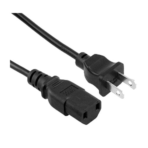 Prong power cord cable - ac,
