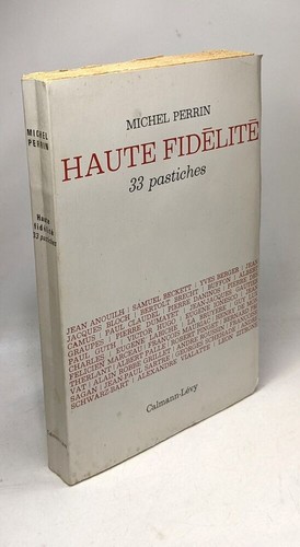 Haute fidélité pastiches - fidélité, 33