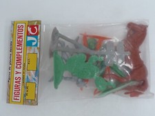 ANCIEN SOLDATS SACHET LE FAR WEST JECSAN 1/32 EN PLASTIQUE