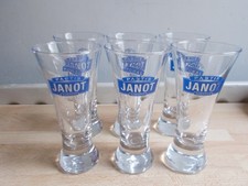 6 verres PASTIS JANOT -
