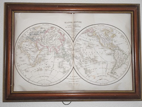 Mappe monde world - world, 1832