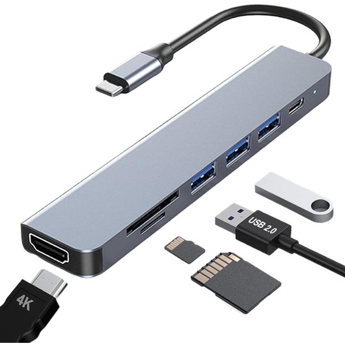Hub usb 1 - c, 7-en-1,