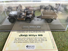 ATLAS Militaire 1/43 JEEP