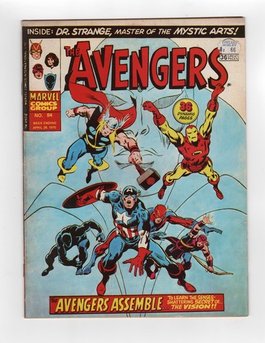 1968 marvel avengers - marvel, &