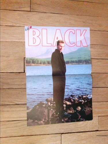 Rare poster black - rare,