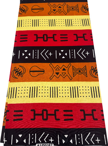 African angola wax print - african,