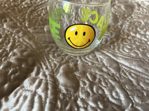 Verre smiley peace série - peace,