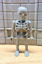 PLAYMOBIL Personnage Soldat Sal'ahari Sands Squelette Gris 3c CUSTOM VINTAGE