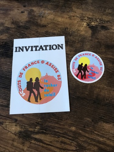Auto collant sticker scout - auto-collant,