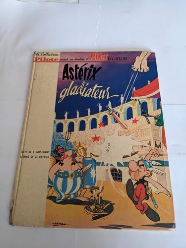 Asterix gladiateur pilote 1964 - asterix,