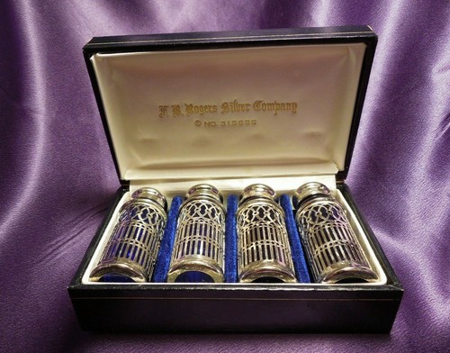 Vintage silverplate cobalt - vintage,