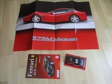 FERRARI  575 M MARANELLO MINIATURE 1/43 EN BOITE FASCICULE POSTER ENVOI GRATUIT