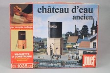 DF387 JOUEF 1035 train Ho 1/87 maquette Chateau d'eau ancien Old water tower