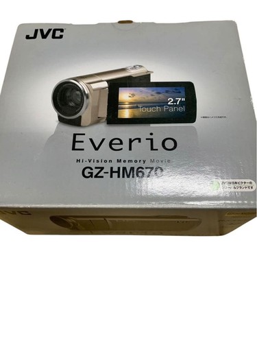 Caméscope jvc everio hm670 - caméscope,