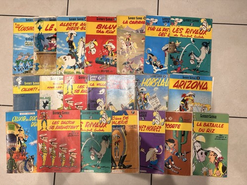 Dupuis lucky luke lot - luke, d'albums