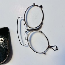 Ancien Lunette Binocle Lorgnon Pince Nez