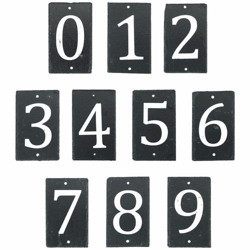Solides numéros maison - solides,