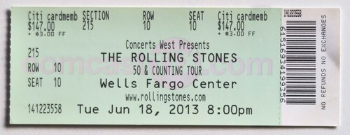 Billet concert ticket stub the - ticket,