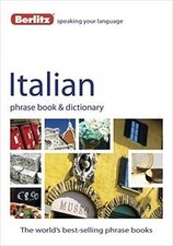 Berlitz: Italian Phrase Book  Dictionary (Berlitz Phraseb... | Livre | état bon