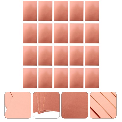 24pcs plaqué cuivre simple - 24pcs,