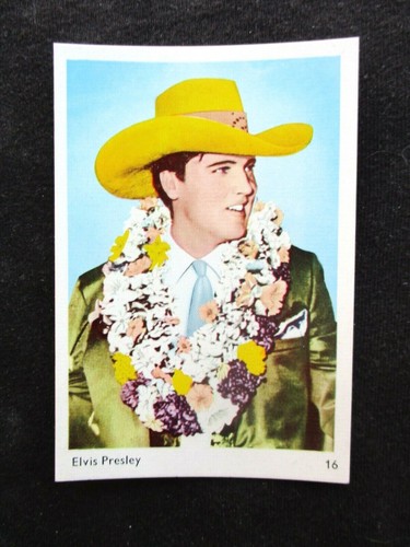 Elvis presley carte card - elvis,