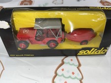solido 3304 Jeep willys pompier