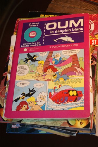 45t livre disque oum - ,