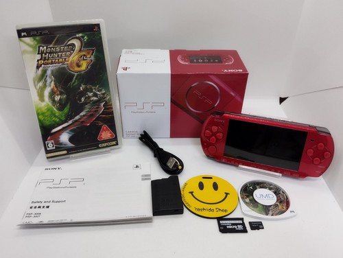 Système sony psp 3000 rouge - sony,