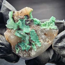 Rare Shattuckite bleu, stade malachite Kaokoveld, collection Namibie 34*27*21mm