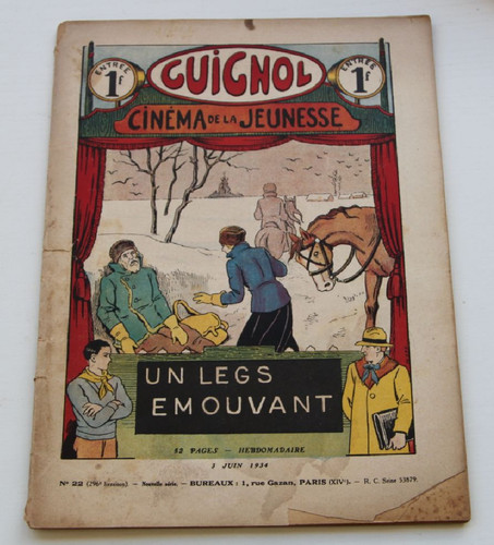 Ancien guignol cinema la - guignol, de