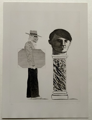 David hockney carton d - -,