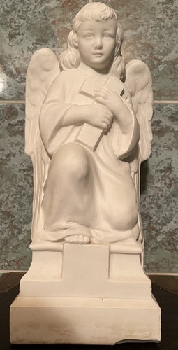 Statue ange porcelaine - ange, en
