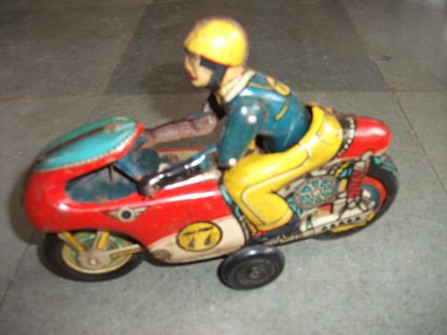 Jouet vintage moto - jouet, À