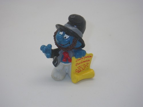 Schtroumpfs abraham lincoln - lincoln,