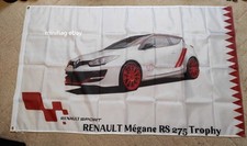 Drapeau Flag bannière Renault Mégane RS 275 Trophy, neuf
