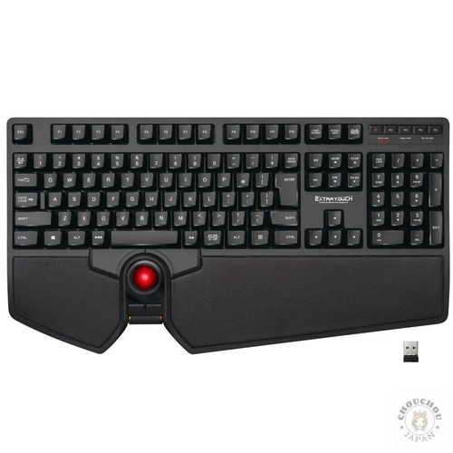 Clavier trackball usb - trackball, elecom