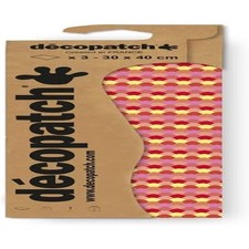 [C882C] Décopatch Pochette 3 Feuilles Identiques Ref 882 -